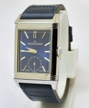 Jaeger Lecoultre Reverso Tribute Duoface Steel Swiss ETA 7750 Valjoux Movement Watch - Image 4