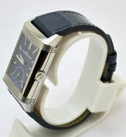 Jaeger Lecoultre Reverso Tribute Duoface Steel Swiss ETA 7750 Valjoux Movement Watch - Image 5