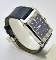 Jaeger Lecoultre Reverso Tribute Duoface Steel Swiss ETA 7750 Valjoux Movement Watch - Image 6