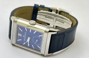 Jaeger Lecoultre Reverso Tribute Duoface Steel Swiss ETA 7750 Valjoux Movement Watch - Image 7