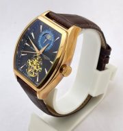 Longines Evidenza Sun Moon Phase Black Rose Gold Swiss Automatic Watch - Image 2