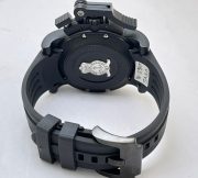 Graham Chronofighter Oversize Black Rubber Strap Watch - Image 6
