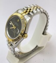 Rolex Date-Just Roman Mark Grey Dual Tone Swiss Automatic Watch - Image 4