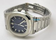 Patek Philippe Nautilus Steel Blue Swiss Automatic Watch - Image 5