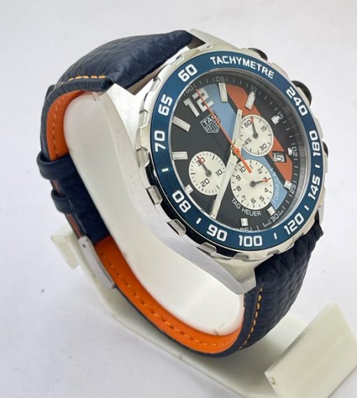 Tag Heuer Formula 1 Gulf Special Edition Watch - Image 4
