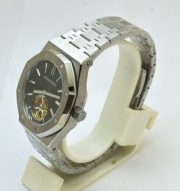 Audemars Piguet Royal Oak Tourbillon Dimpled Dial Black Swiss Automatic Watch - Image 3