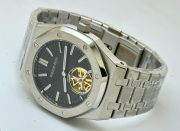 Audemars Piguet Royal Oak Tourbillon Dimpled Dial Black Swiss Automatic Watch - Image 5