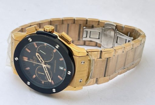 Hublot Classic Fusion Chronograph Black Bezel Rose Gold 2 Watch - Image 5
