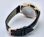Movado Ultra Slim White Dial Leather Strap Watch - Image 6