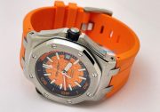 Audemars Piguet Diver Orange Rubber Strap Swiss Automatic Watch - Image 5