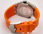 Audemars Piguet Diver Orange Rubber Strap Swiss Automatic Watch - Image 6