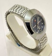 Rado Diastar Steel DAY-DATE Blue Swiss Automatic Watch - Image 4