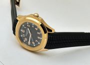 Patek Philippe Aquanaut Black Rose Gold Rubber Strap Swiss Automatic Watch - Image 5
