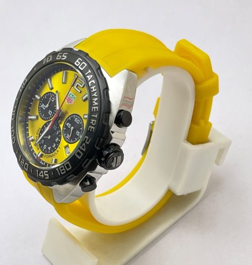 Tag Heuer Formula 1 Chronograph Yellow Limited Edition Watch - Image 3