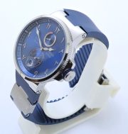 Ulysse Nardin Maxi Marine Chronometer Eastern Arabic Numerals Blue Steel Swiss Automatic Watch - Image 3