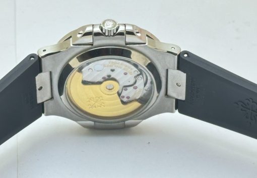 Patek Philippe Nautilus Hand Engraved Mayan/Aztec Swiss ETA Caliber 5910/1A Valjoux Movement Automatic Watch - Image 7