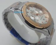 Hublot Classic Fusion Chronograph Dual Tone White Watch - Image 4