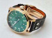 I W C Pilot Le Petit Prince Green Rose Gold Swiss Automatic Watch - Image 5