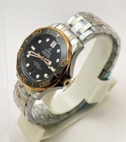 Omega Seamaster 50th Anniversary Dual Tone Swiss Automatic Watch - Image 3