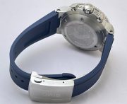 Oris Aquis Chronograph Blue Rubber Strap Watch - Image 7