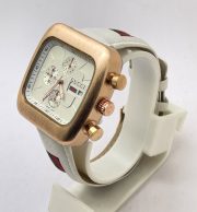 Gucci Coupe Chronograph Full White Dial Watch - Image 3