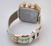 Gucci Coupe Chronograph Full White Dial Watch - Image 6