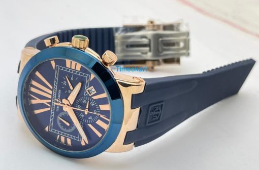 Ulysse Nardin Executive Chronograph Blue Rubber Strap Watch - Image 5