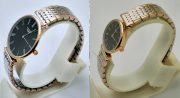 Longines Elegance La Grande Black Dual Tone Couple Watch - Image 3