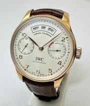 I W C Portugieser Annual Calendar Swiss ETA 7750 Valjoux Automatic Movement Watch - Image 2