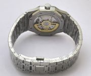 Audemars Piguet Royal Oak Steel Black Swiss ETA Valjoux 7750 Automatic Watch - Image 7