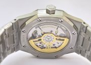 Audemars Piguet Royal Oak Steel Black Swiss ETA Valjoux 7750 Automatic Watch - Image 8