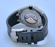 Audemars Piguet Diver White Black Rubber Strap Swiss Automatic Watch - Image 6