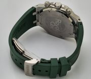 Audemars Piguet Chronometer Green Rubber Strap Watch - Image 6