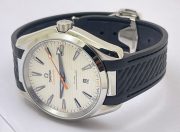 OMEGA SEAMASTER AQUA TERRA BLACK RUBBER STRAP LIMITED EDITION SWISS AUTOMATIC WATCH - Image 5
