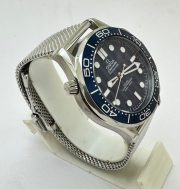 Omega Seamaster Diver 60 Years Of James Bond Edition Dual Strap Swiss Automatic Watch - Image 6