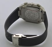 Bell & Ross BR05 Black Rubber Strap Chronograph Watch - Image 6