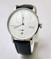 Nomos Glashutte LAMBDA Gangreserve 84 Stunden Steel Power Reserve Swiss Automatic Watch - Image 2
