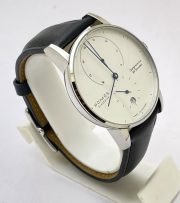 Nomos Glashutte LAMBDA Gangreserve 84 Stunden Steel Power Reserve Swiss Automatic Watch - Image 4