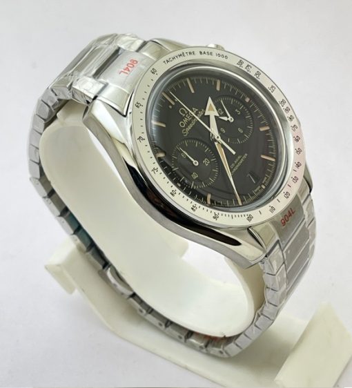 Omega Speedmaster 57 Co-Axial Master Chronometer Chronograph Black Steel Watch - Image 4
