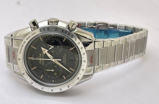 Omega Speedmaster 57 Co-Axial Master Chronometer Chronograph Black Steel Watch - Image 5