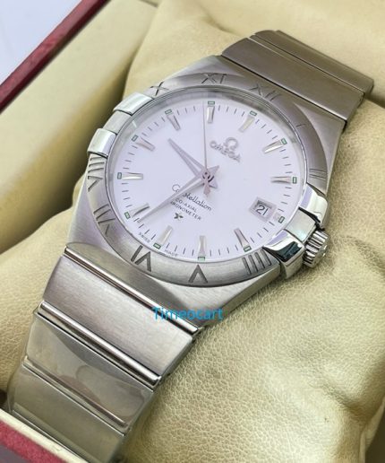 Omega Constellation Double Eagle Steel SWISS ETA