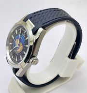 OMEGA SEAMASTER AQUA TERA WORLD TIME BLUE SWISS AUTOMATIC WATCH - Image 3