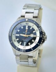 Breitling Superocean Blue Steel Swiss Automatic Watch - Image 2
