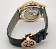 Patek Philippe GMT Annual Calendar Sun Moon Blue Dial Swiss Automatic Watch - Image 6