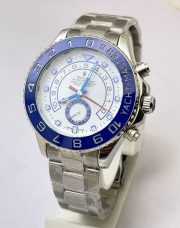 Rolex Yacht Master White Steel Swiss Automatic Watch - Image 2