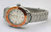Omega Seamaster White Orange Bezel Swiss Automatic Watch - Image 5