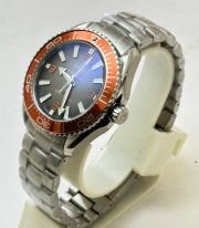 Omega Seamaster Planet Ocean Ultra Deep Orange Bezel Swiss Automatic Watch - Image 3