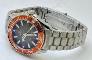 Omega Seamaster Planet Ocean Ultra Deep Orange Bezel Swiss Automatic Watch - Image 5