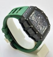Richard Mille Poblo Mac Donough Green Swiss ETA 7750 Valjoux Movement Watch - Image 4