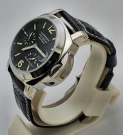 Panerai Power Reserve Leather Strap Swiss Automatic Watch - Image 4